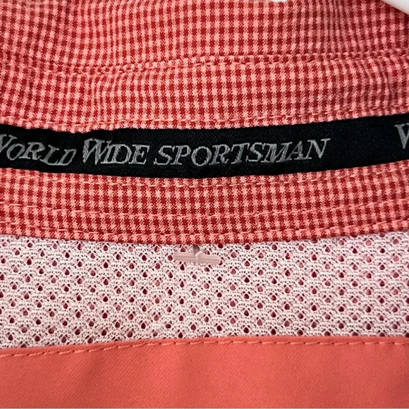 World Wide Sportmans Long Sleeve Button Down Performance Mens Shirt Size XL - Picture 7 of 10